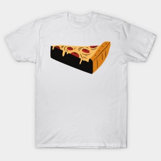 Triangle 3D Pizza Slice T-Shirt